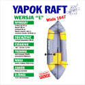 Packraft YAPOK "L" PCV/PU