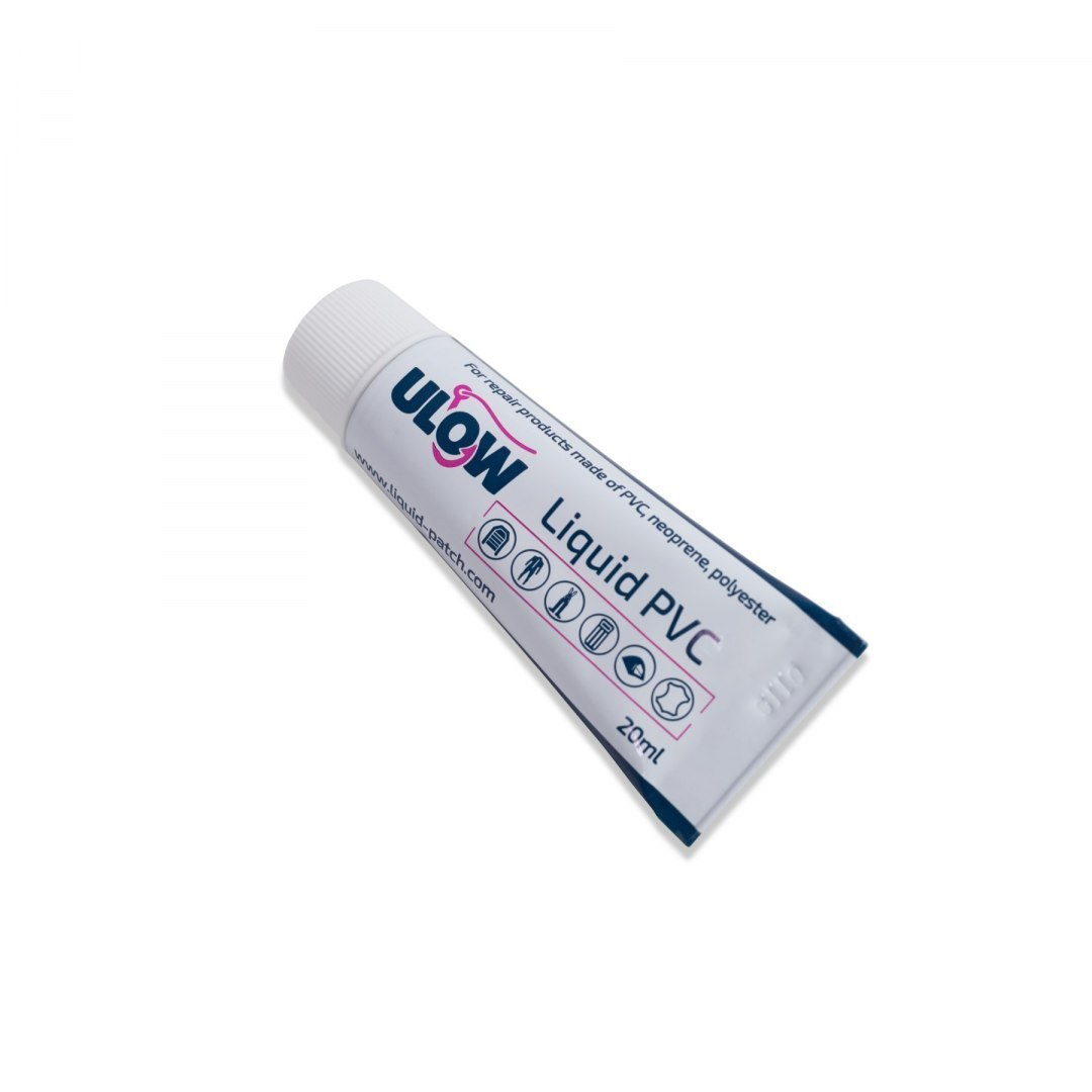 ULOW Łatka w Płynie - Liquid PVC do materiałów PVC - ponton, materac, basen 20ml - kolor Transparentny ULOW Łatka w Płynie - Liquid PVC do materiałów PVC - ponton, materac, basen 20ml - kolor Transparentny