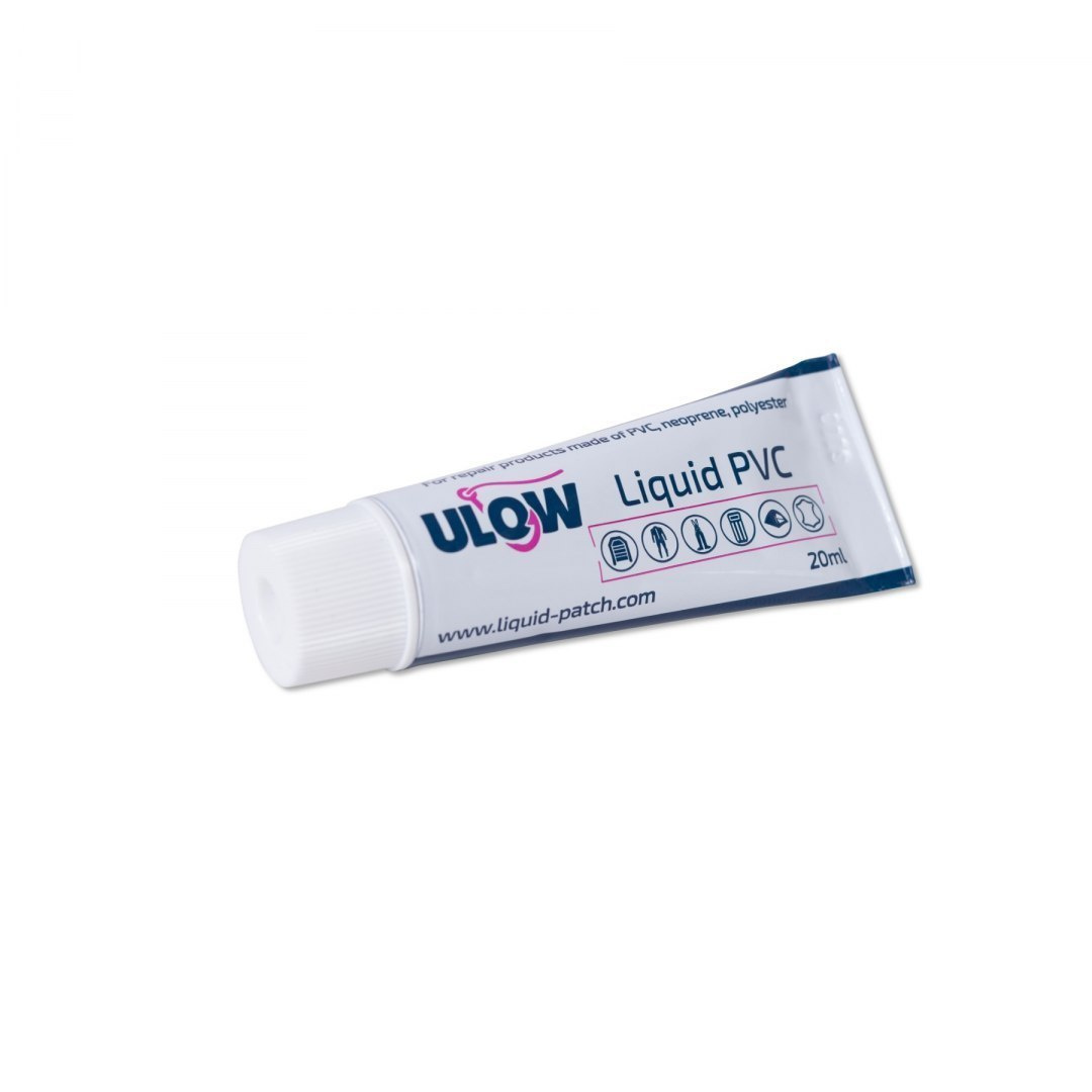 ULOW Łatka w Płynie - Liquid PVC do materiałów PVC - ponton, materac, basen 20ml - kolor Transparentny ULOW Łatka w Płynie - Liquid PVC do materiałów PVC - ponton, materac, basen 20ml - kolor Transparentny